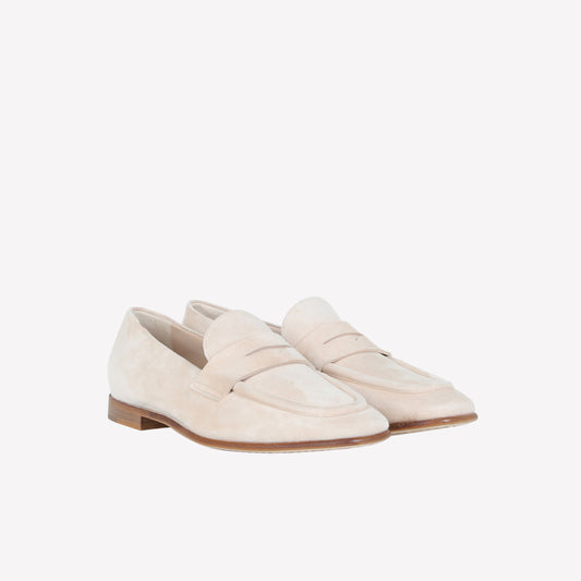 LOAFER IN OSSO SUEDE NOVIA - Products | Roberto Festa