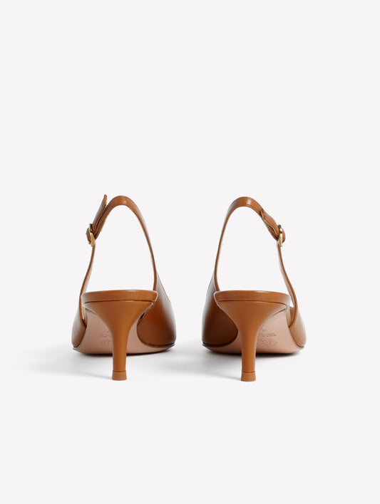 SLINGBACK IN NAPPA CUOIO ADISA - Marrone | Roberto Festa