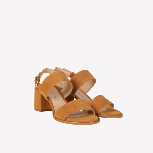 SANDAL WITH STRAP IN BAMBU SUEDE ASSIA -  New arrivals | Roberto Festa