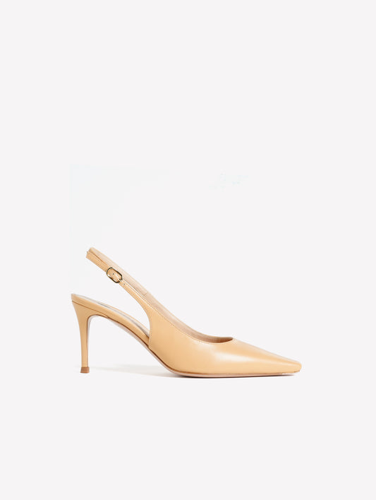 SLINGBACK IN NAPPA COLOR CREMA CON TACCO MEDIO ATLANTE - Spring Summer Preview | Roberto Festa