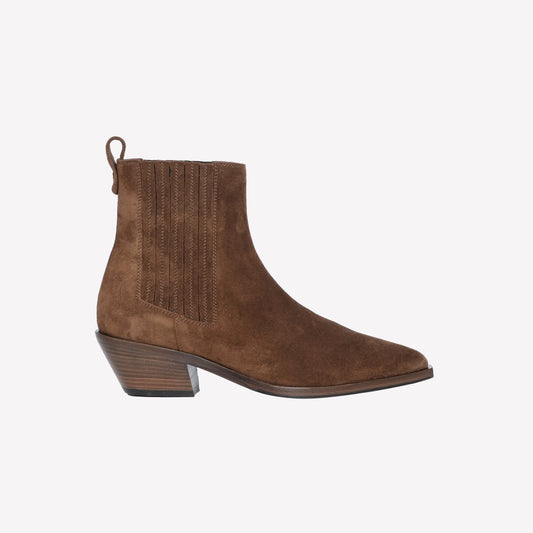 CAMPEROS IN BROWN SUEDE AUREA - Shoes | Roberto Festa