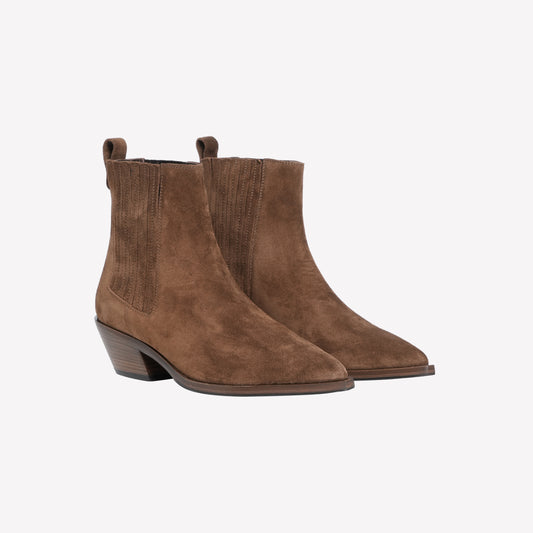 CAMPEROS IN BROWN SUEDE AUREA - Shoes | Roberto Festa