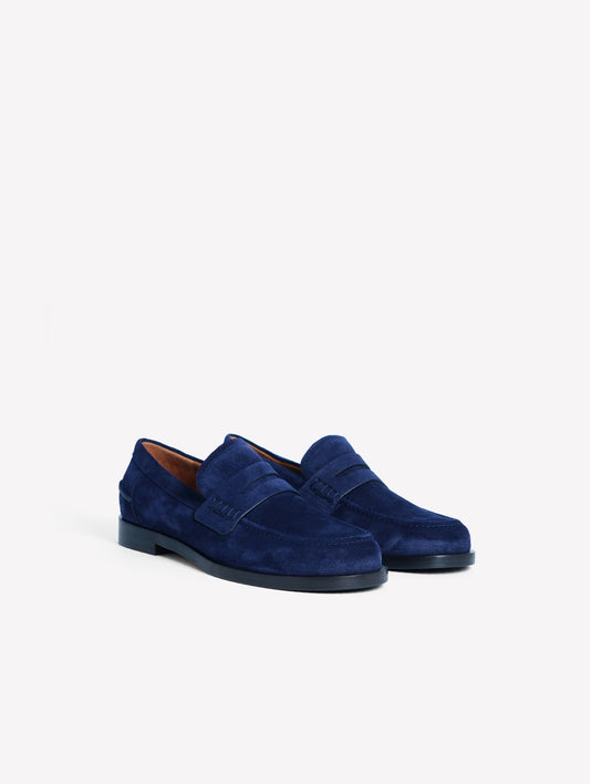 MOCASSINO IN CAMOSCIO NAVY CATY - Blu navy | Roberto Festa