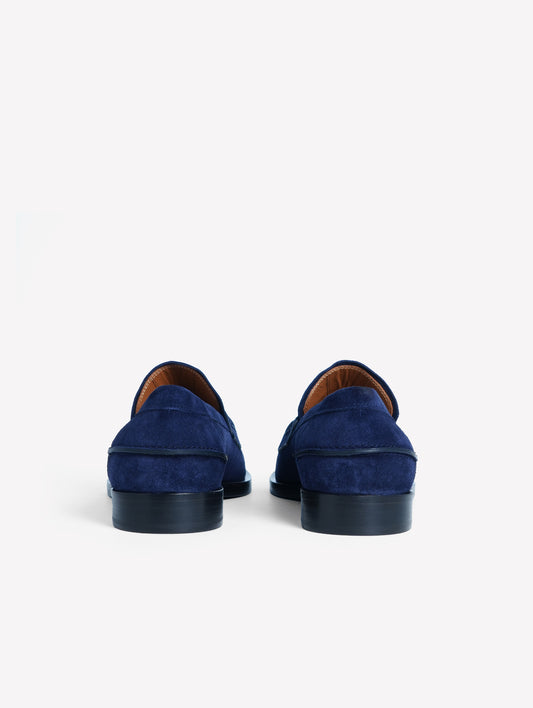MOCASSINO IN CAMOSCIO NAVY CATY - Blu navy | Roberto Festa