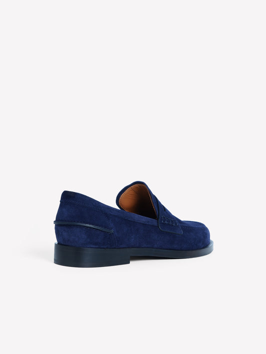 MOCASSINO IN CAMOSCIO NAVY CATY - Blu navy | Roberto Festa