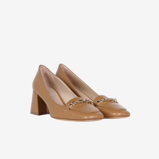 PUMPS WITH SQUARE TOE AND CLAMP DUVAL - Products | Roberto Festa