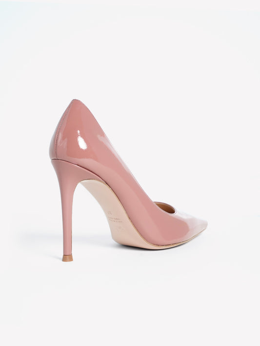 PHARD PATENT LEATHER PUMPS WITH HIGH HEELS ELAIS - Pink | Roberto Festa