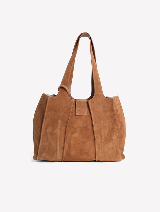 BORSA SHOPPING IN CROSTA COLOR CUOIO ELOISE - Borse | Roberto Festa