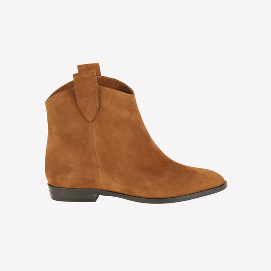 HELLAS TOBACCO SUEDE ANKLE BOOT - Boots and Booties | Roberto Festa