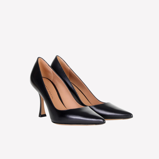 LORY PUMP IN BLACK CALF - Women&#39;s Shoes: Elegant Footwear | Official Site