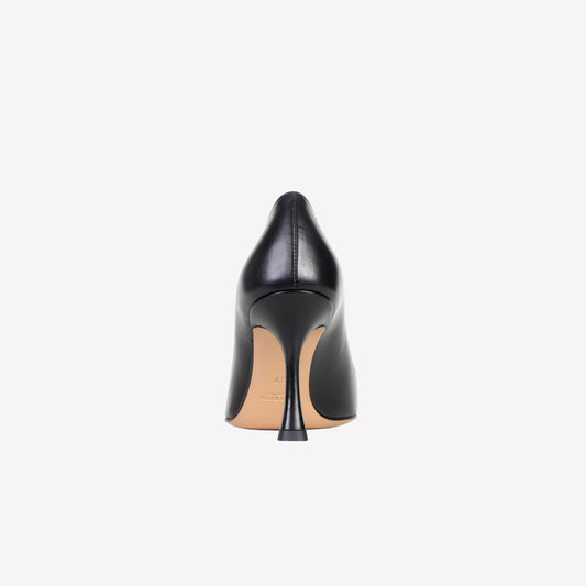 LORY PUMP IN BLACK CALF - Nero | Roberto Festa