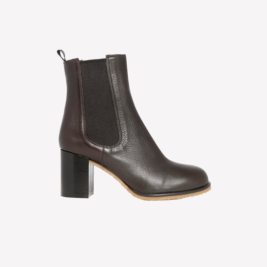 BEATLES IN LAMB MORO’S HEAD WITH HIGH HEEL MURIELS - Products | Roberto Festa