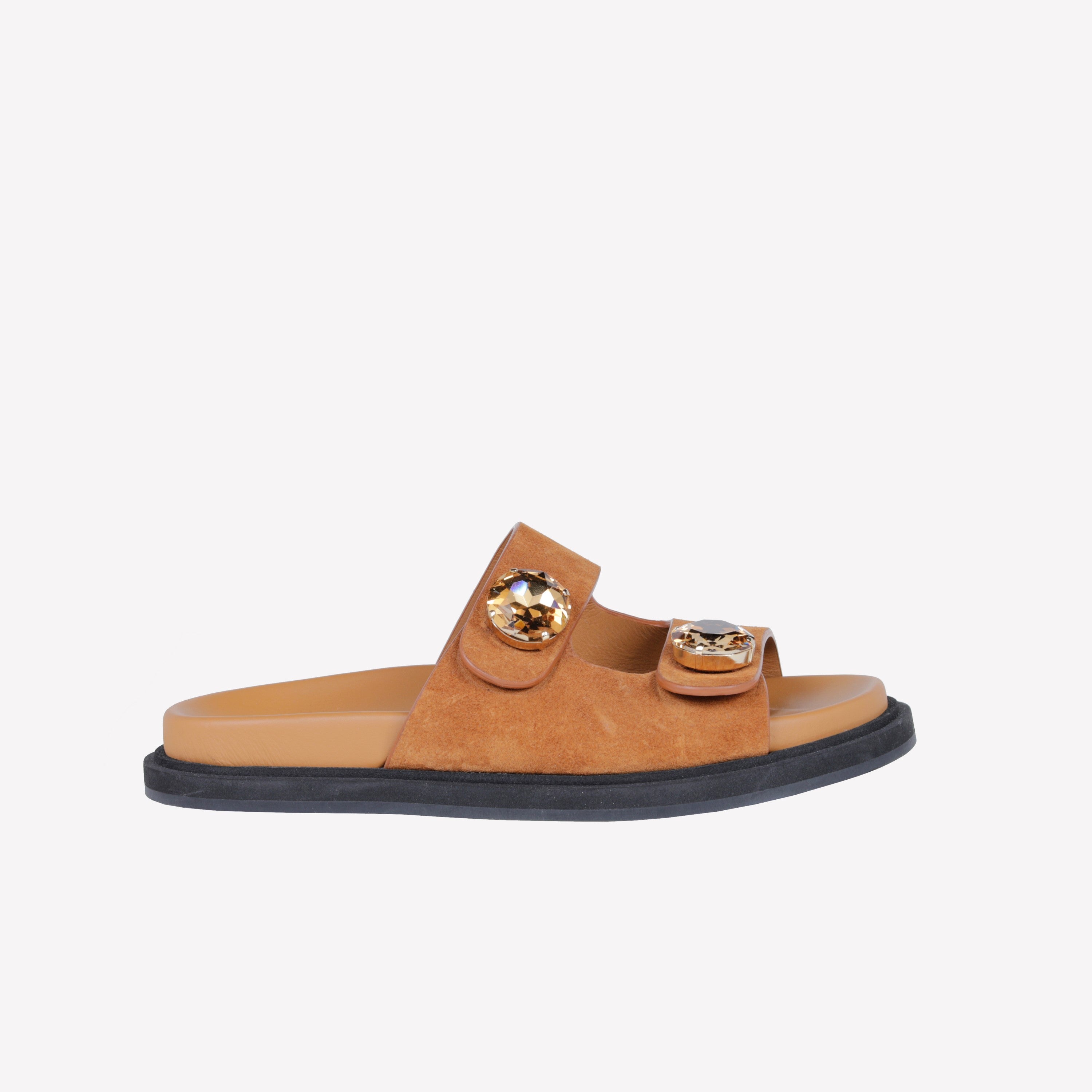 サンダル・ミュール ROBERTO FESTA Women Sandals GLADY SPAZZOLATOSTONE Beige Sandals Elegant Woman: with Heel and Low – Roberto Festa