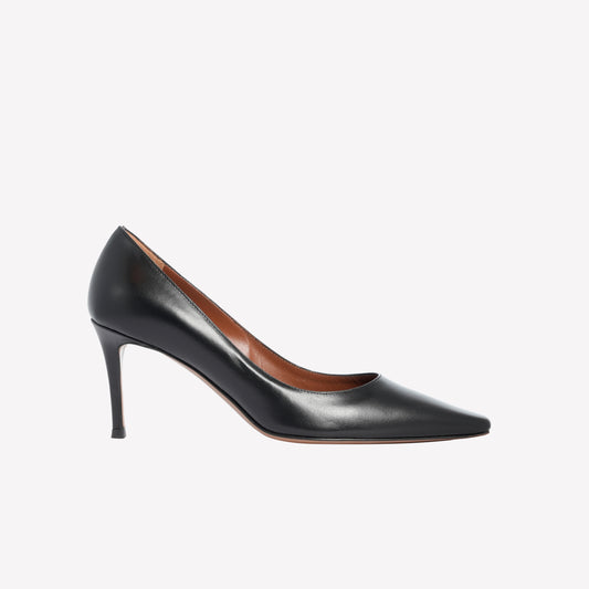 PUMP IN BLACK CALF WITH HIGH HEEL TIRSA - Pumps | Roberto Festa