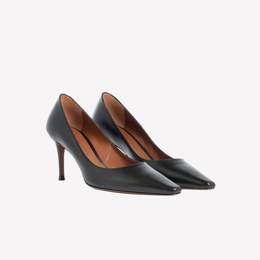 PUMP IN BLACK CALF WITH HIGH HEEL TIRSA - Pumps | Roberto Festa