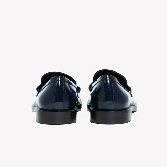 NAVY BLUE BRUSHED LOAFER XANDER - Blu | Roberto Festa