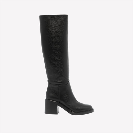 TANNERY BOOT IN BLACK TUMBLED CALF -  New arrivals | Roberto Festa