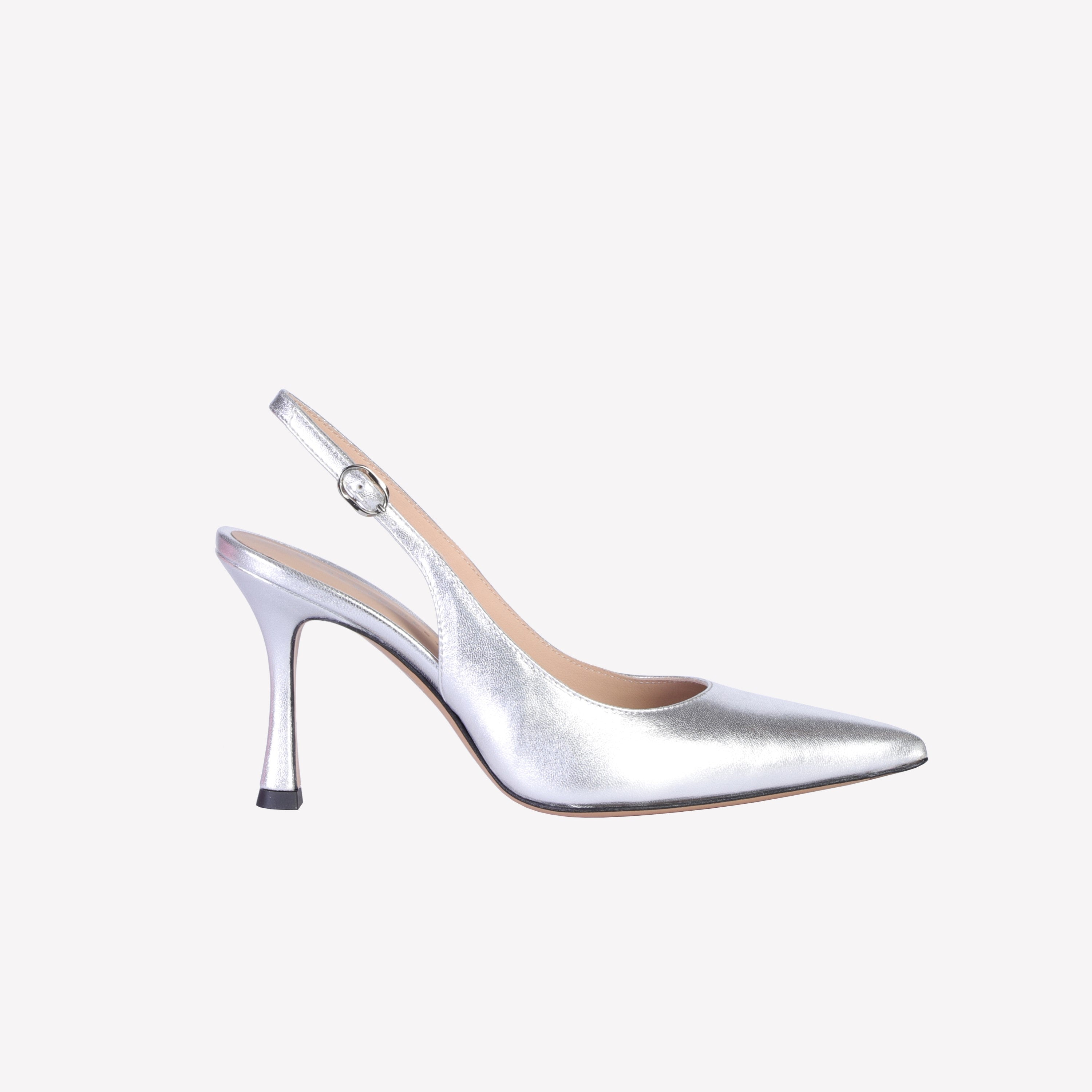 サンダル・ミュール ROBERTO FESTA Women Sandals 418140 HYDENLUX SILVER Sandals Elegant Woman: with Heel and Low – Roberto Festa